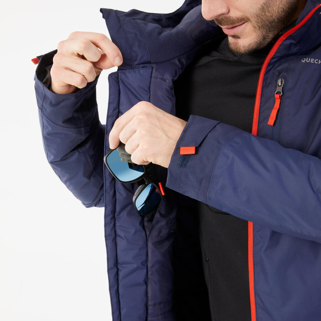 Men’s hiking waterproof winter jacket - SH500 -10°C