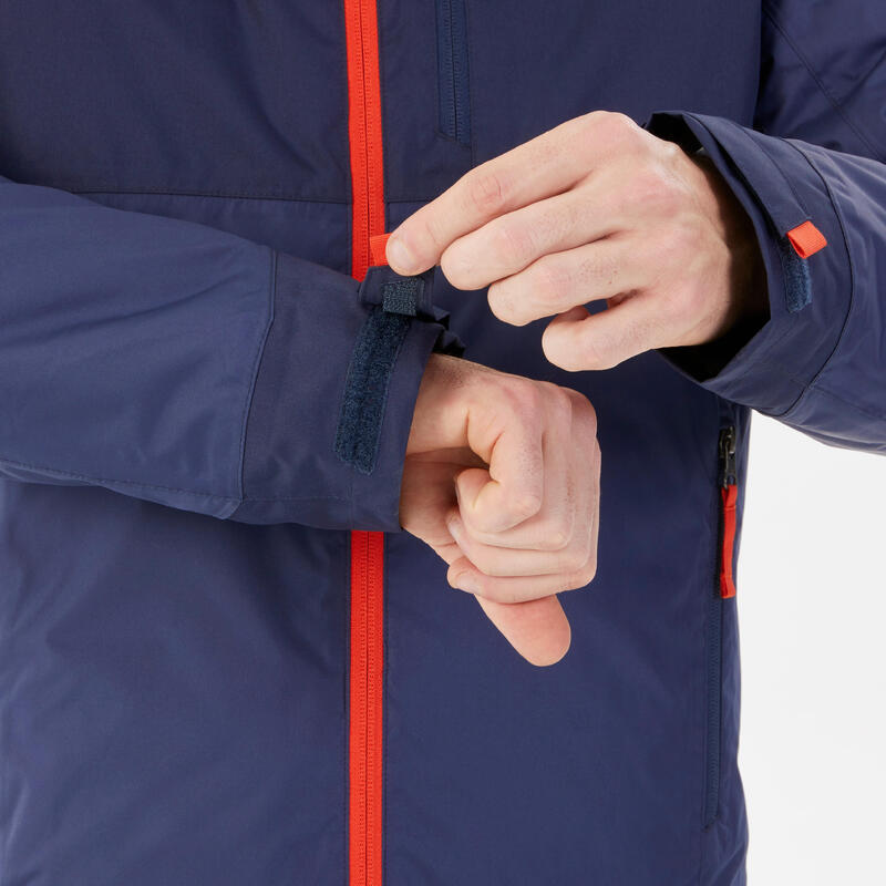 Erkek Outdoor Su Geçirmez Kar Montu/Kışlık Mont - Mavi - NH500 -10 °C