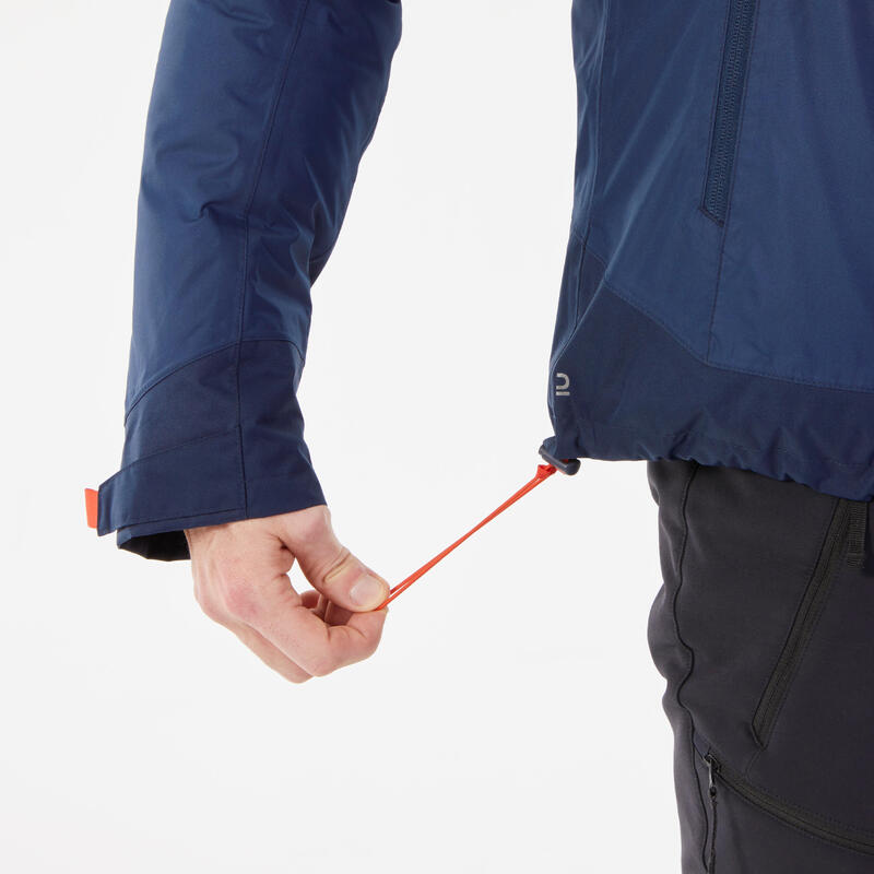 Pánská turistická bunda -10 °C nepromokavá NH500