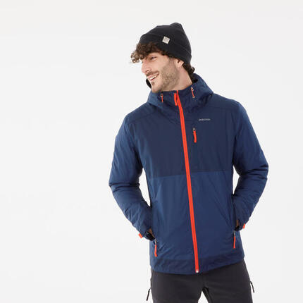 Abrigo de montaña y nieve impermeable con capucha Hombre Quechua NH500