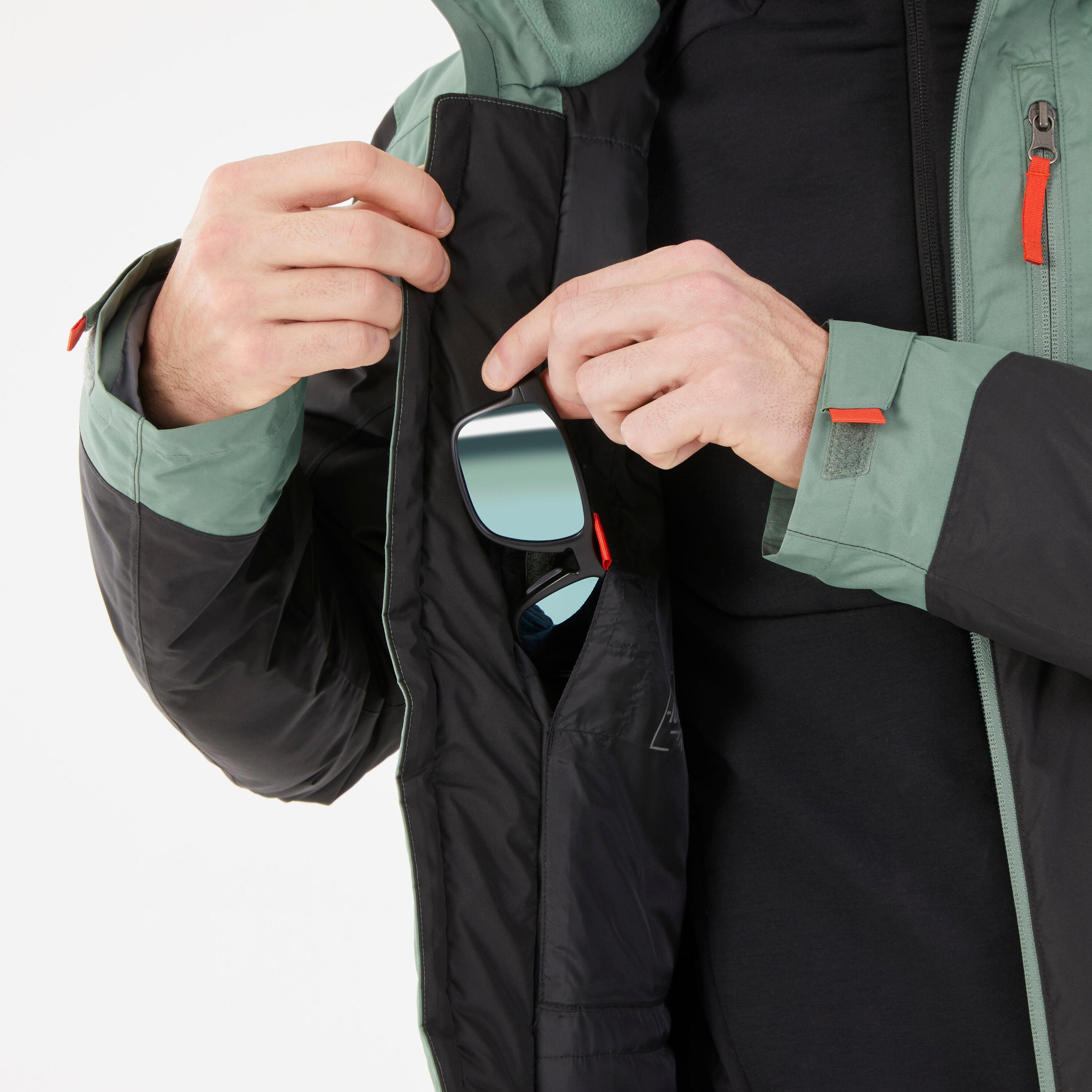 Men’s hiking waterproof winter jacket - SH500 -10°C 9/10