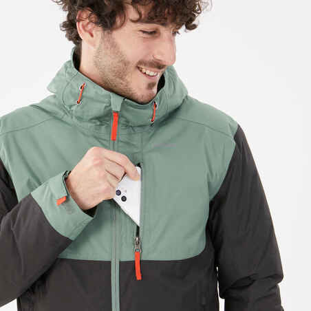 Men’s hiking waterproof winter jacket - SH500 -10°C