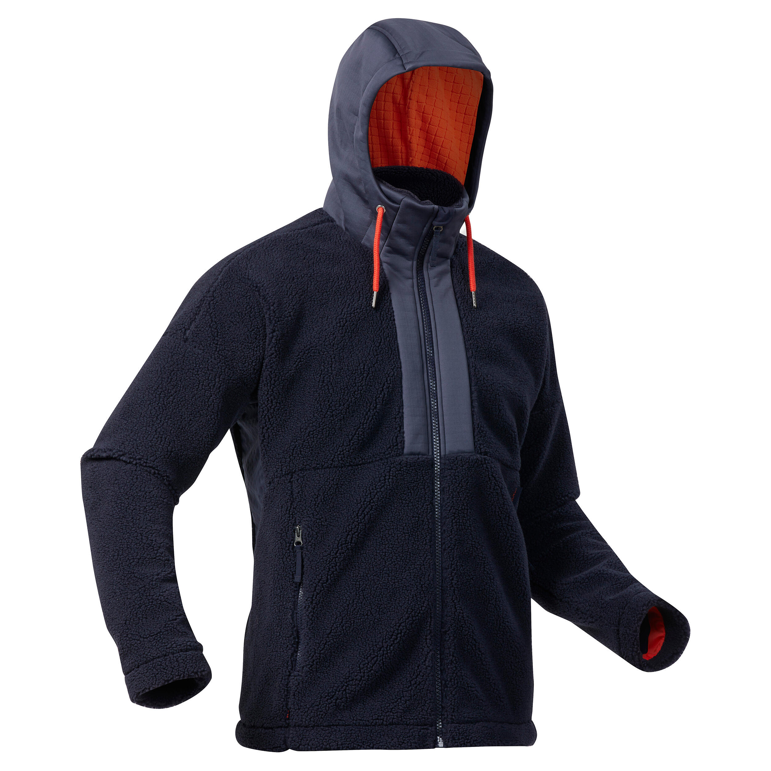 Men’s Warm Fleece Hiking Jacket - SH900 2/10