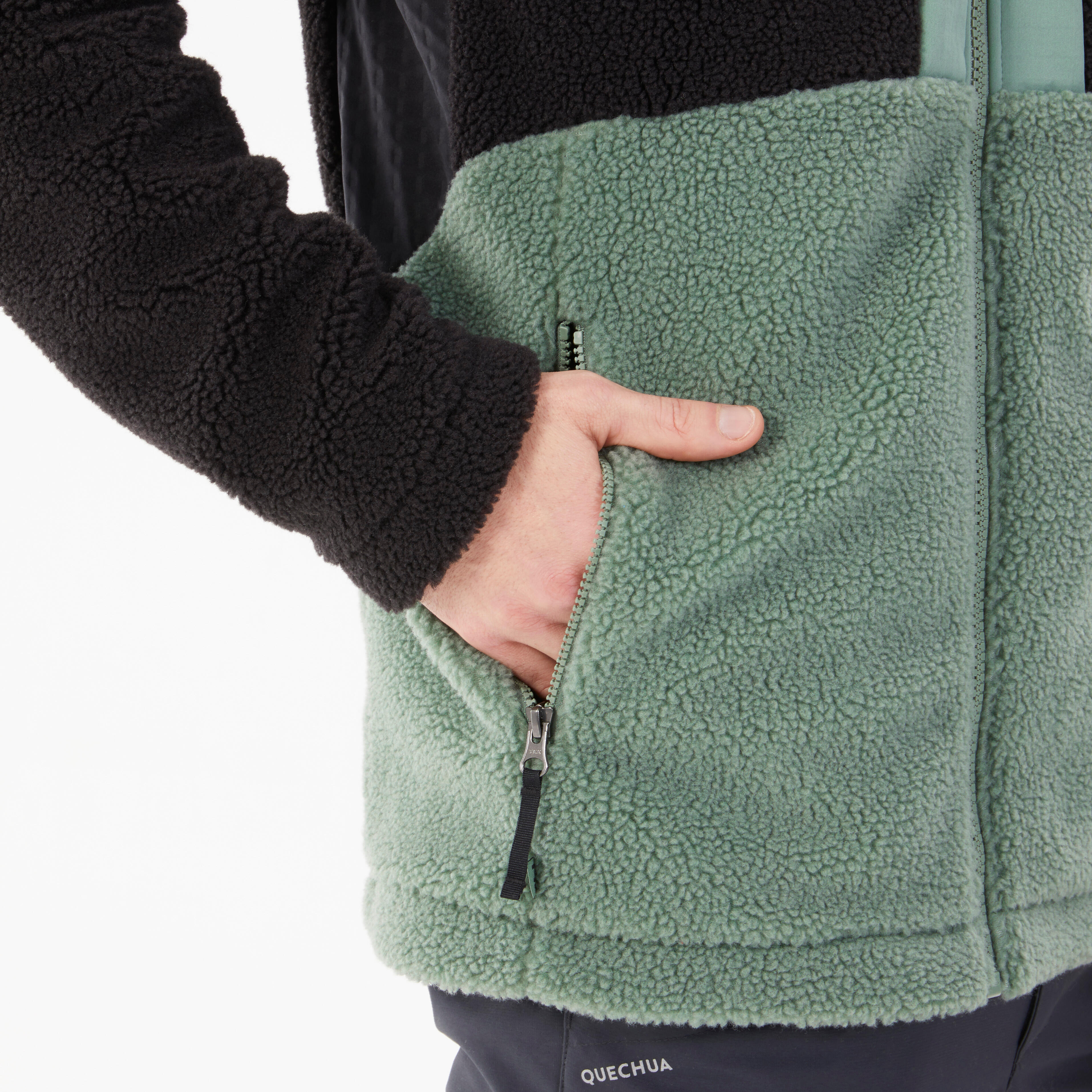 Men's Warm Fleece Hiking Jacket - SH900