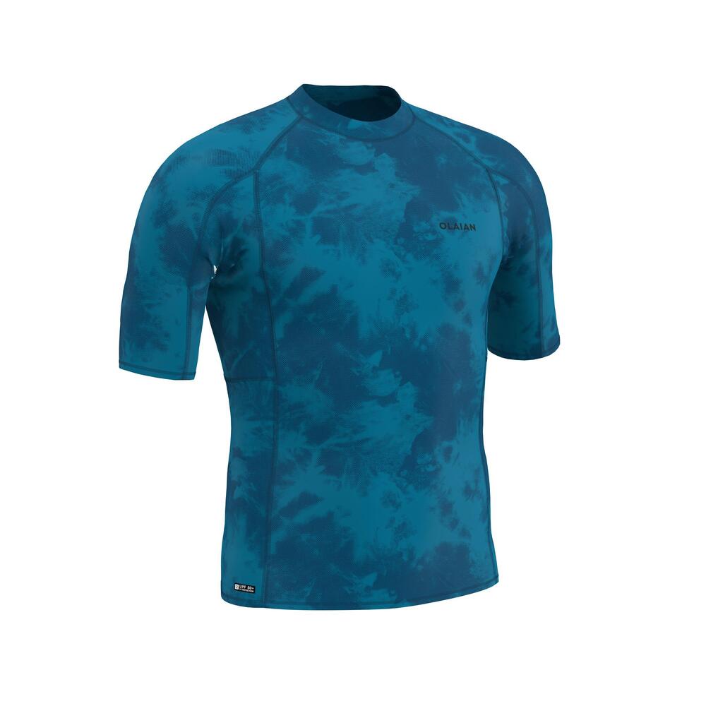 TOP UV500 SS TIEDYE PETROL