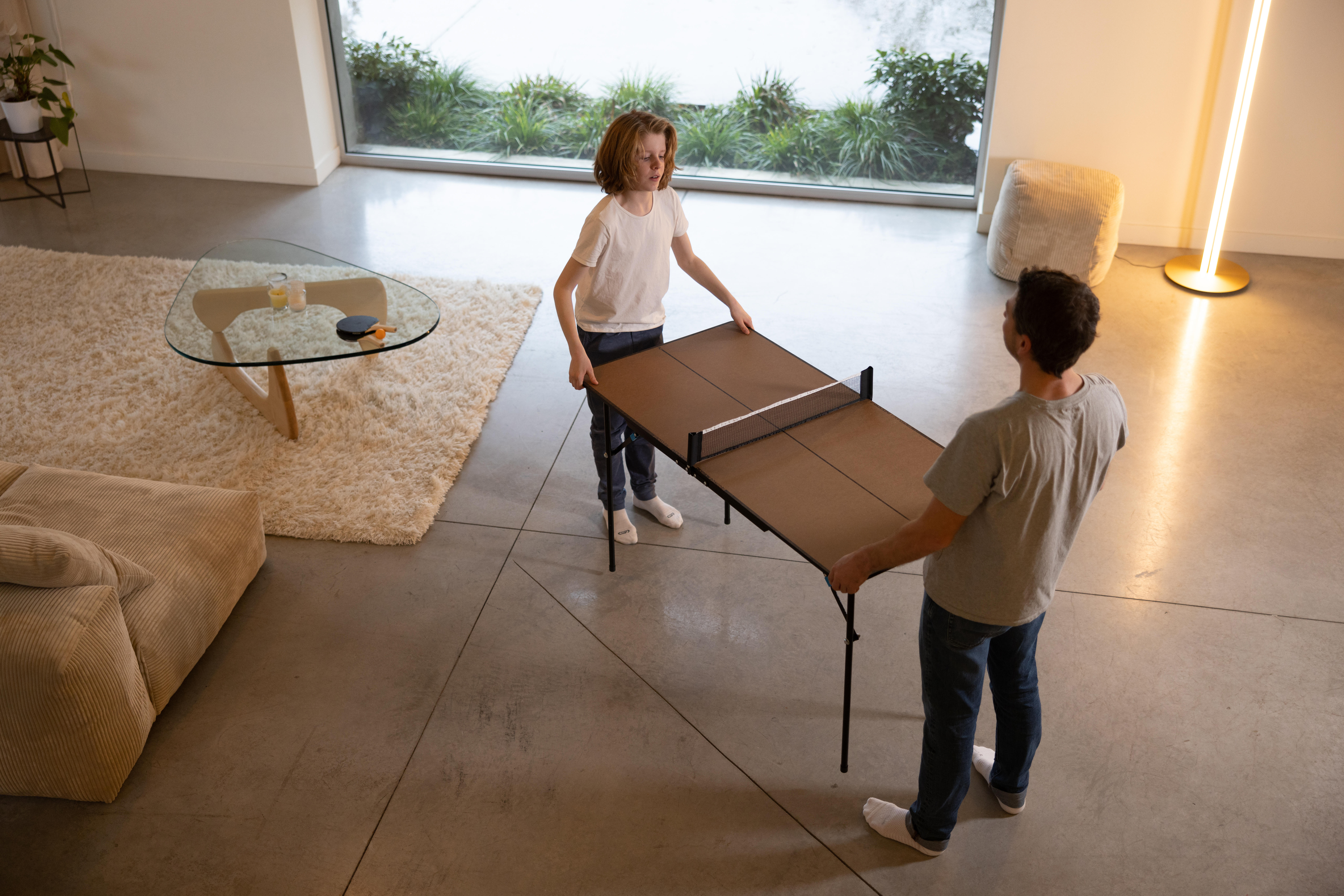 Small Indoor Table Tennis Table - PPT 130  - PONGORI