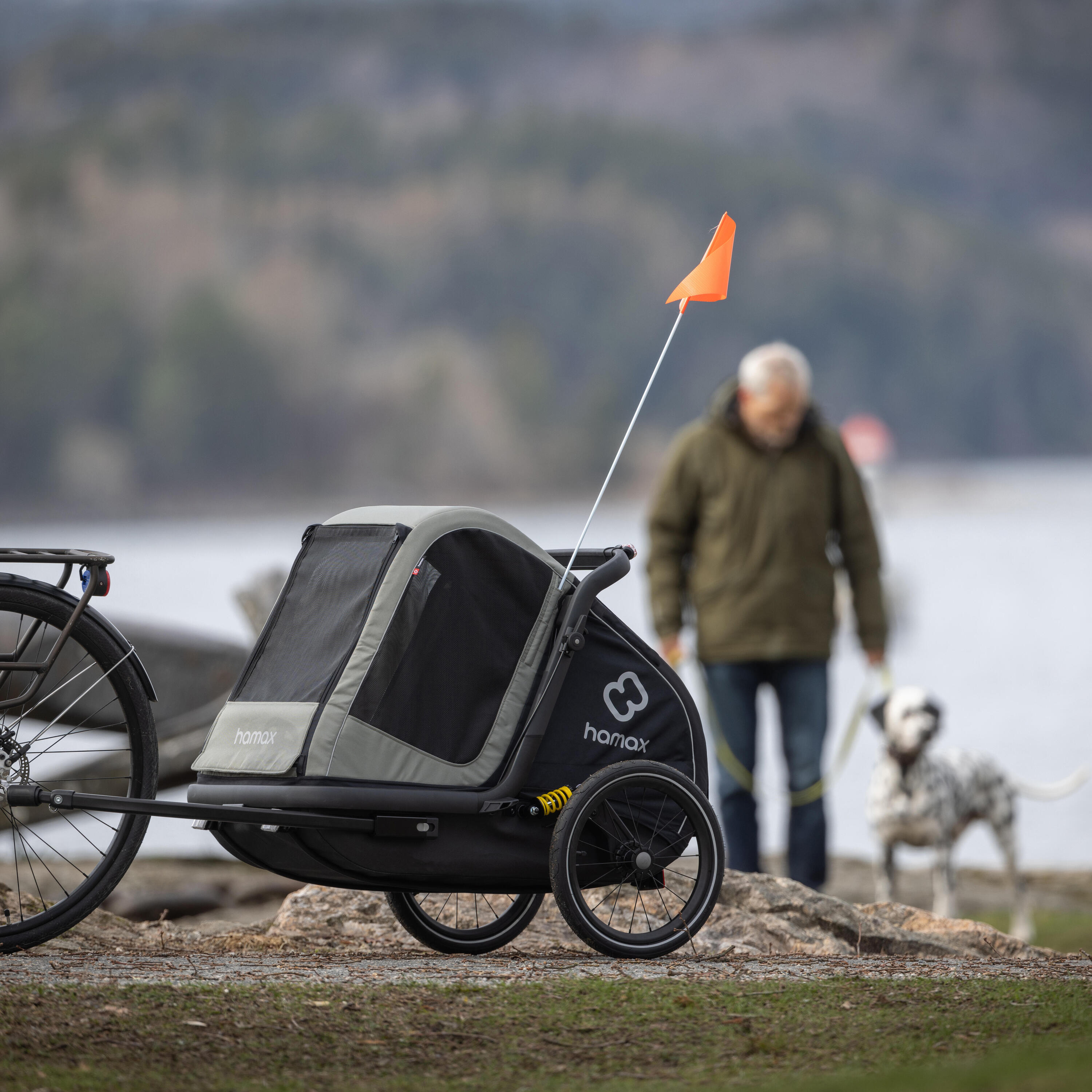 Fietskar voor hond Cooper 6/11