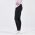 Legging de tennis fille - leg500 noir