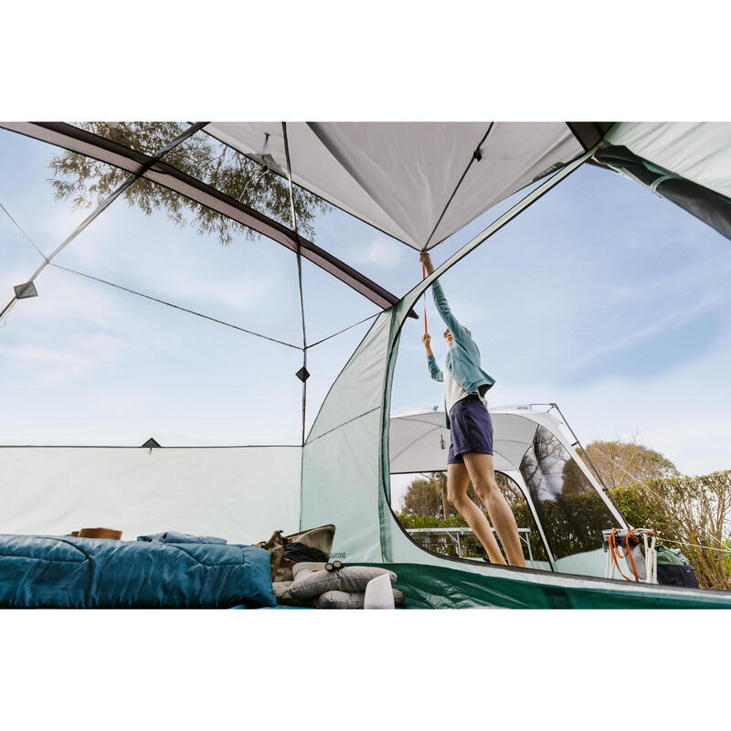 Living cu bețe camping Base Arpenaz ULTRAFRESH 10 Persoane