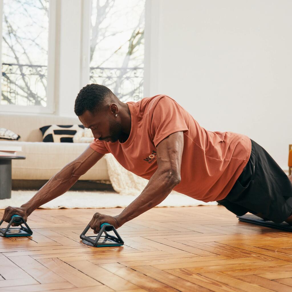 Poignées pour pompes de musculation 4 en 1 - Push up & slide