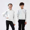 Bērnu tenisa džemperis ar kapuci “Dry”, balts