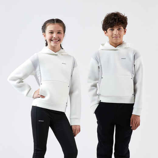 
      Kids' Tennis Hoodie Dry - Off-White
  