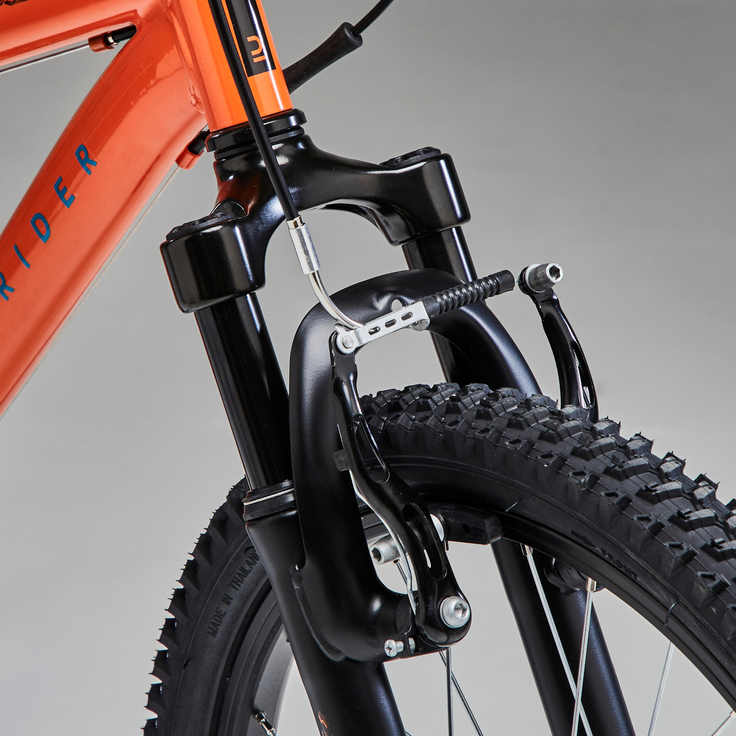 Kinderfahrrad Mountainbike 20 Zoll Rockrider Explore 500 orange 7/15