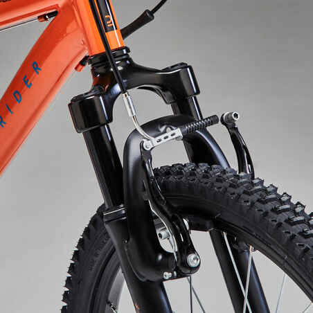 Vaikiškas kalnų dviratis „Explore 500“, 20 col., 6–9 m., oranžinis