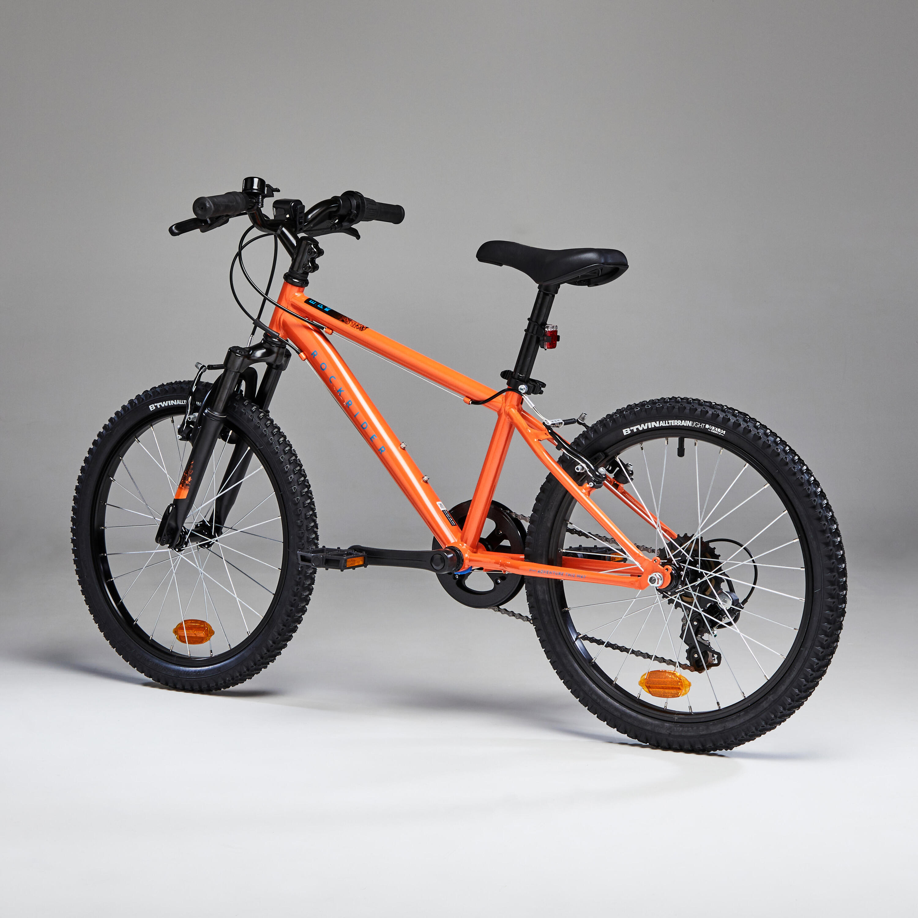 Kinderfahrrad Mountainbike 20 Zoll Rockrider Explore 500 orange 3/15