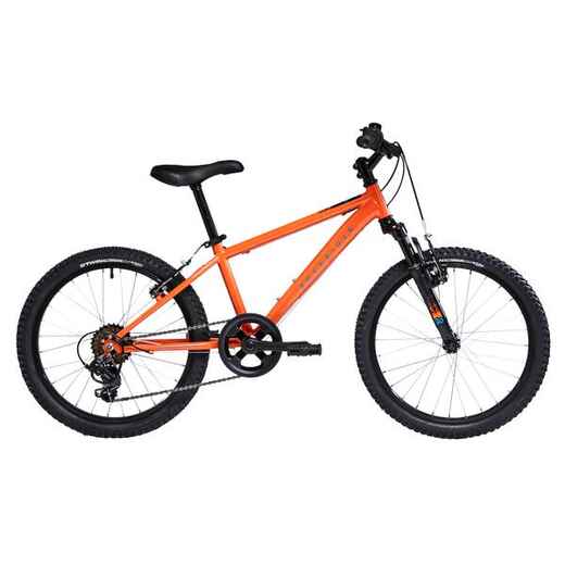 
      Παιδικό ποδήλατο βουνού Explore 500 20-ιντσών για ηλικίες 6-9 ετών - Πορτοκαλί
  