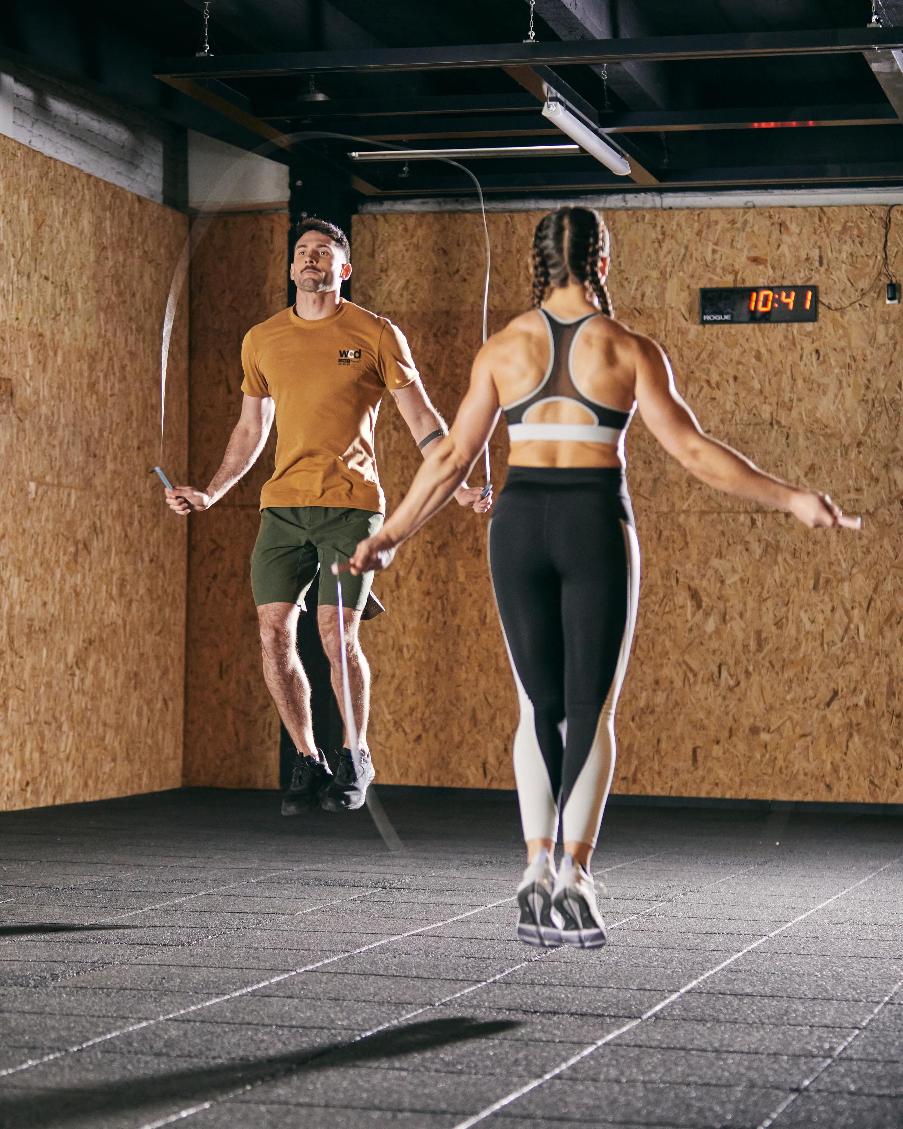 Kadın Beyaz/Mavi Spor Ayakkabı 520 - Fitness Kardiyo 8/8