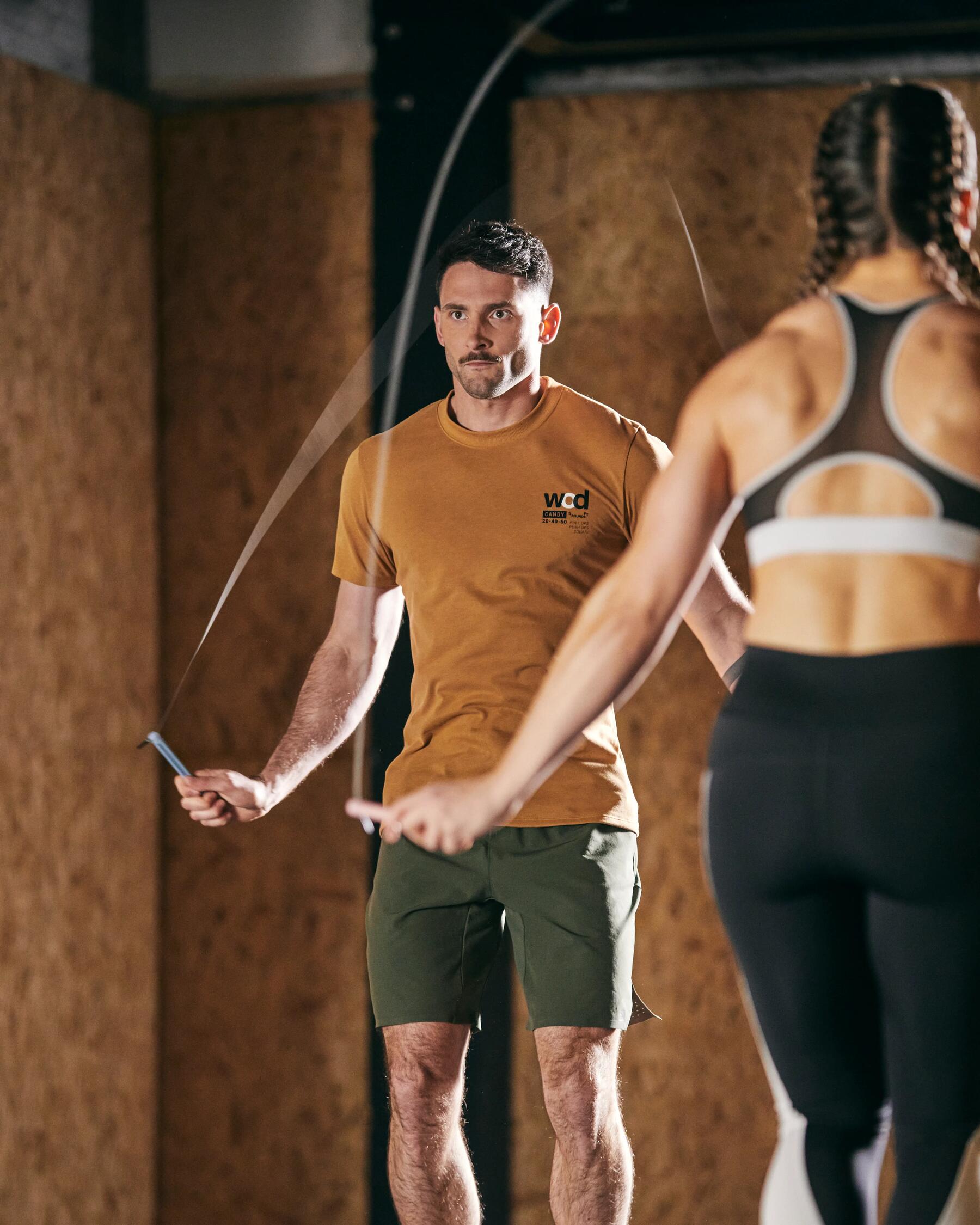 entrainement corde à sauter sport