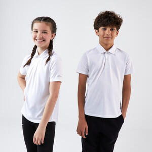 Polo de tenis Niños Artengo blanco