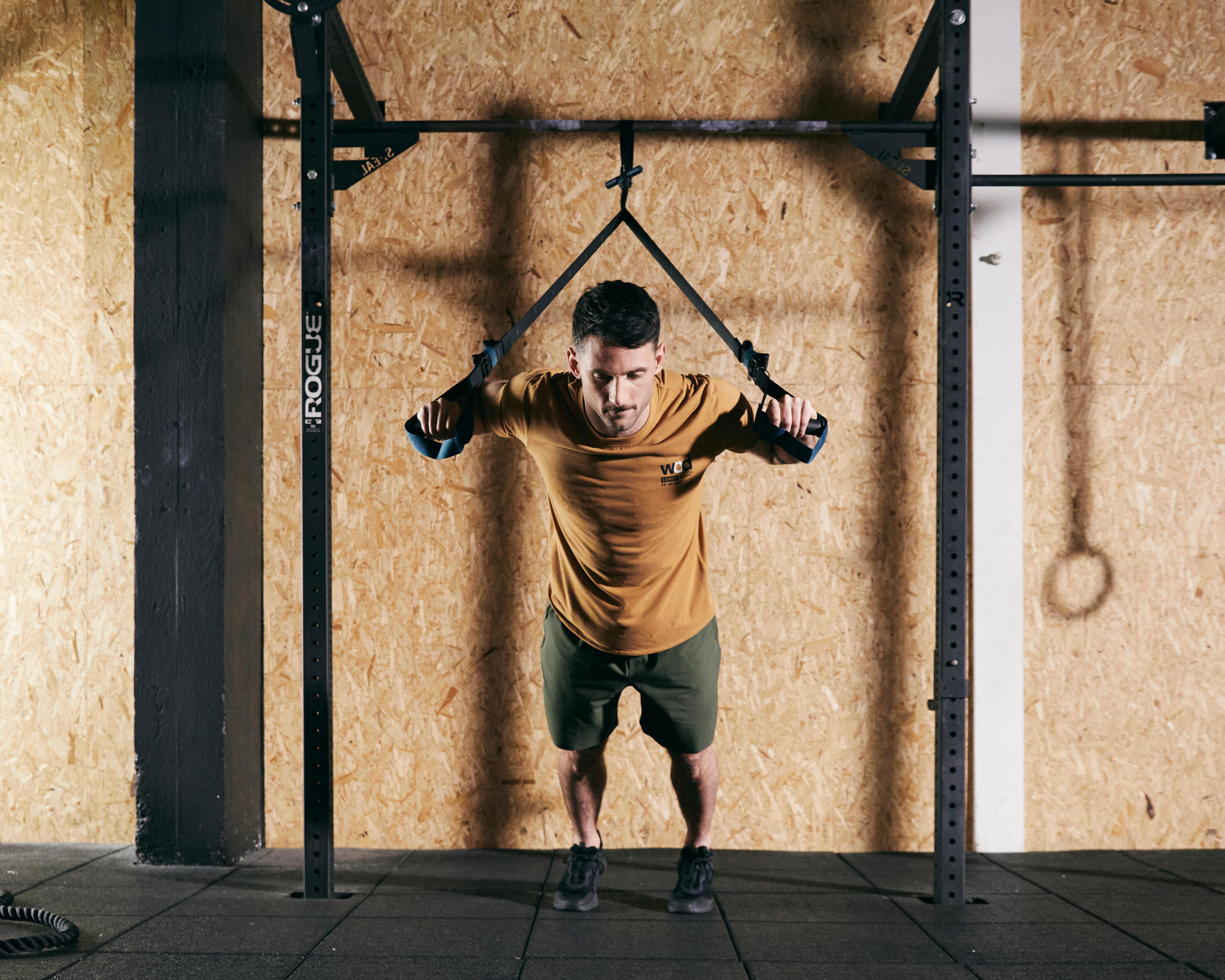 Weight Training Suspension Trainer - Black/Blue - CORENGTH