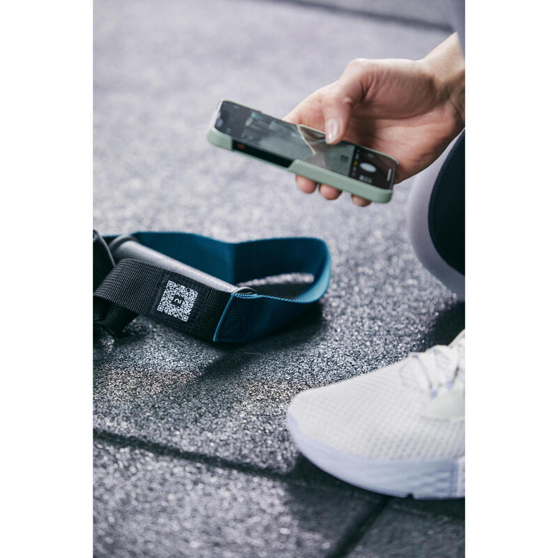 Correias de Suspensão de Musculação e Cross Training Preto e Azul