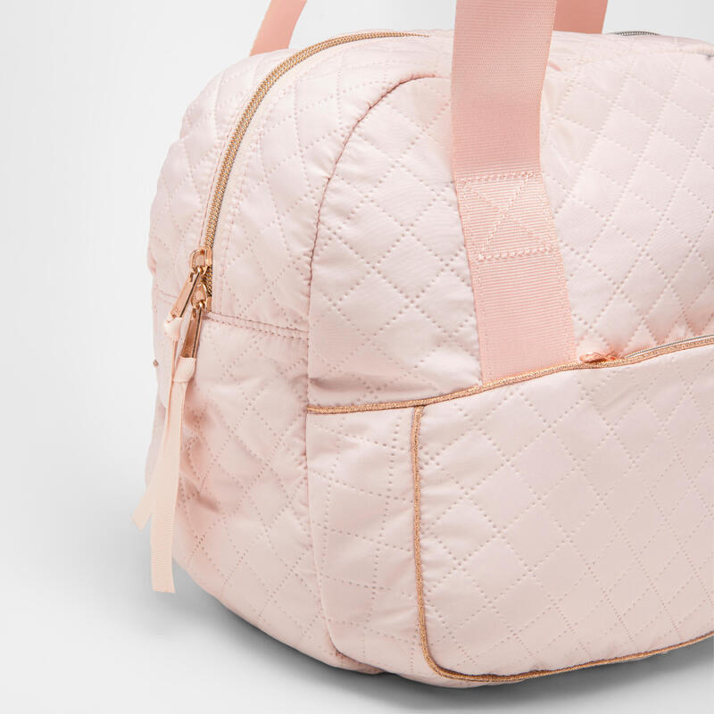 Sac de danse rose matelassé 30L - Fille