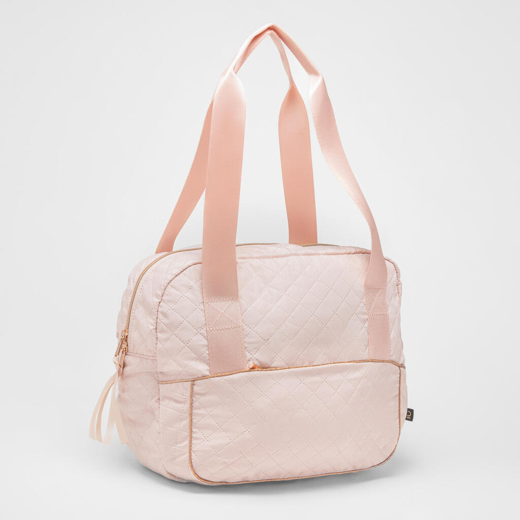 Girls' 30 L Padded Dance Bag - Pink