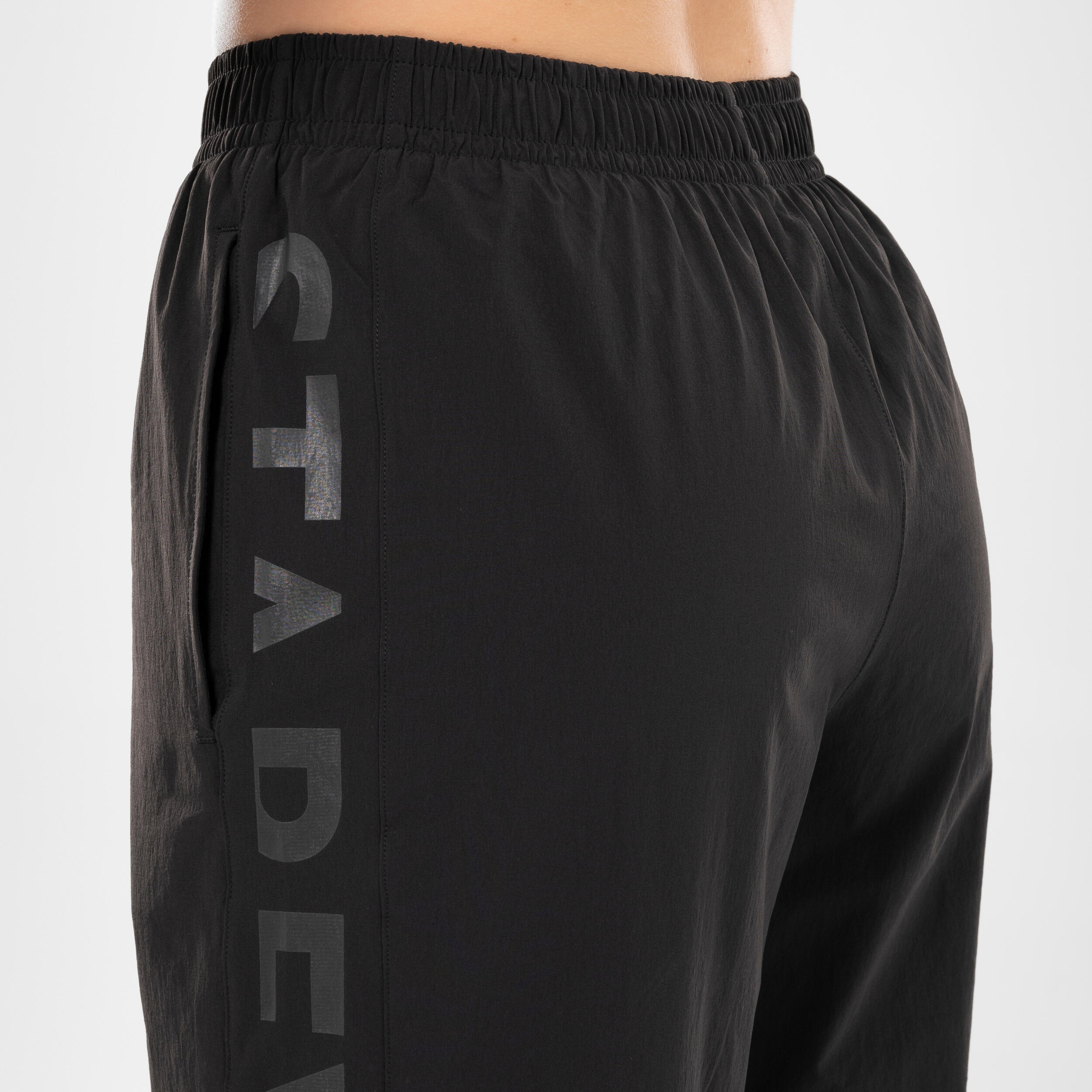 Men's/Women's Breakdancing & Hip Hop Bottoms - Black 5/8