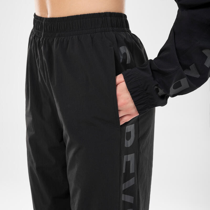 Pantalon de trening Dans urban Negru Adulți 