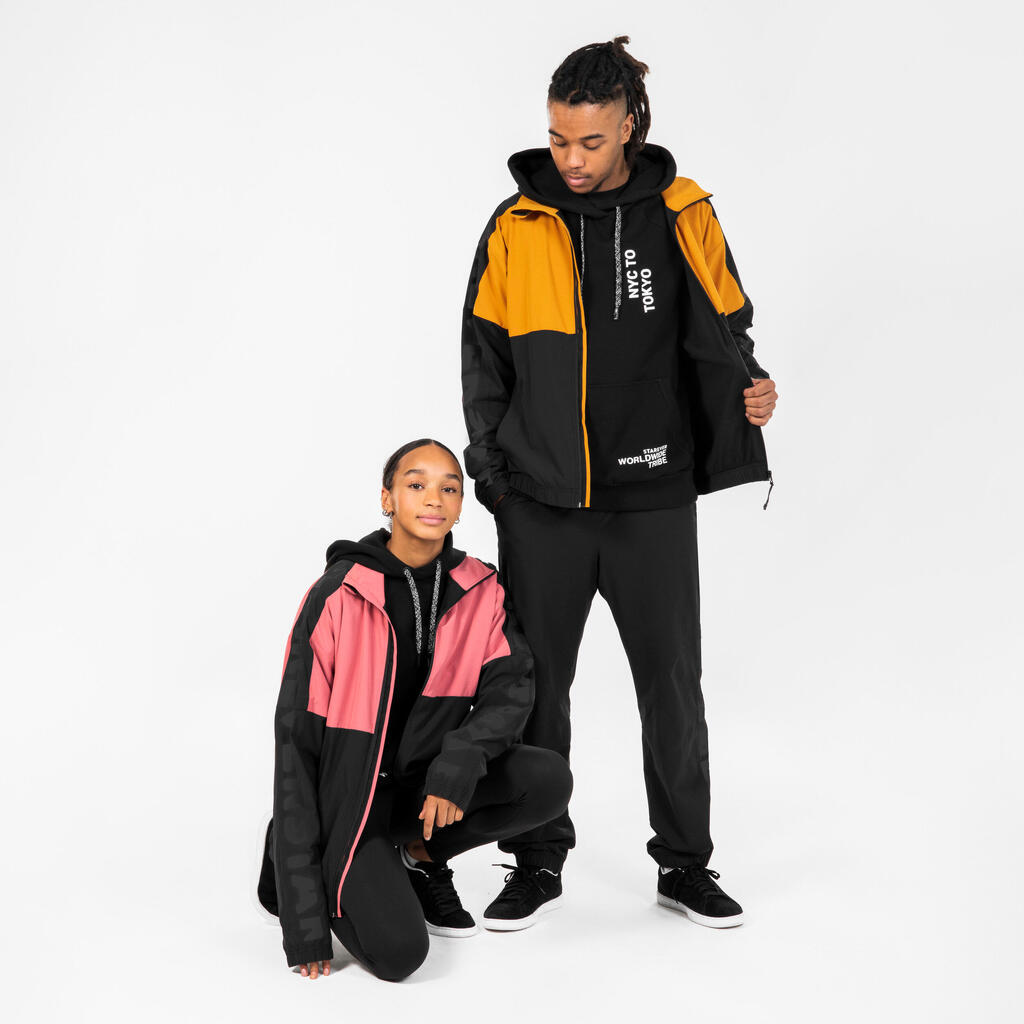 Men's and Women's Break Dance & Hip Hop Jacket - Ochre