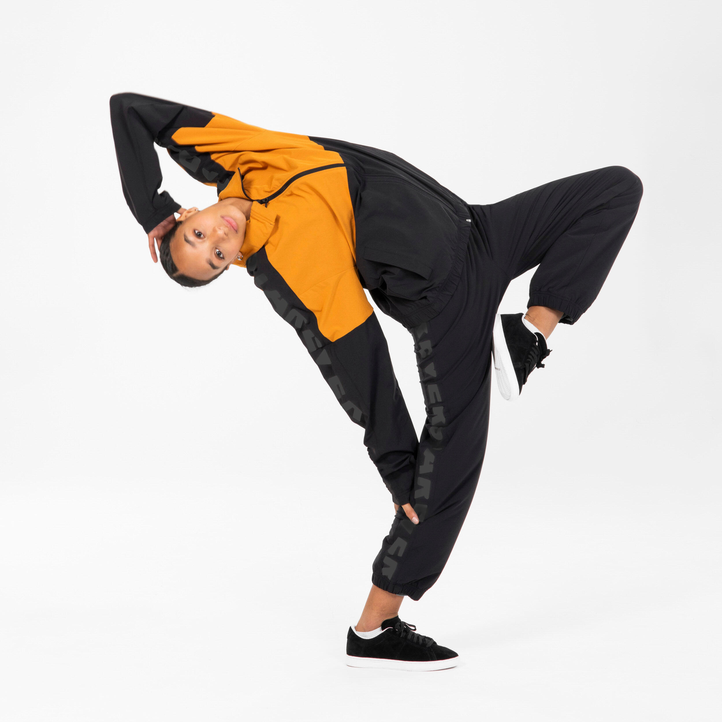 Chaqueta Break Dance Hombre/Mujer Ocre 6/7