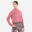 Cropped sweater met capuchon voor modern jazz meisjes roze