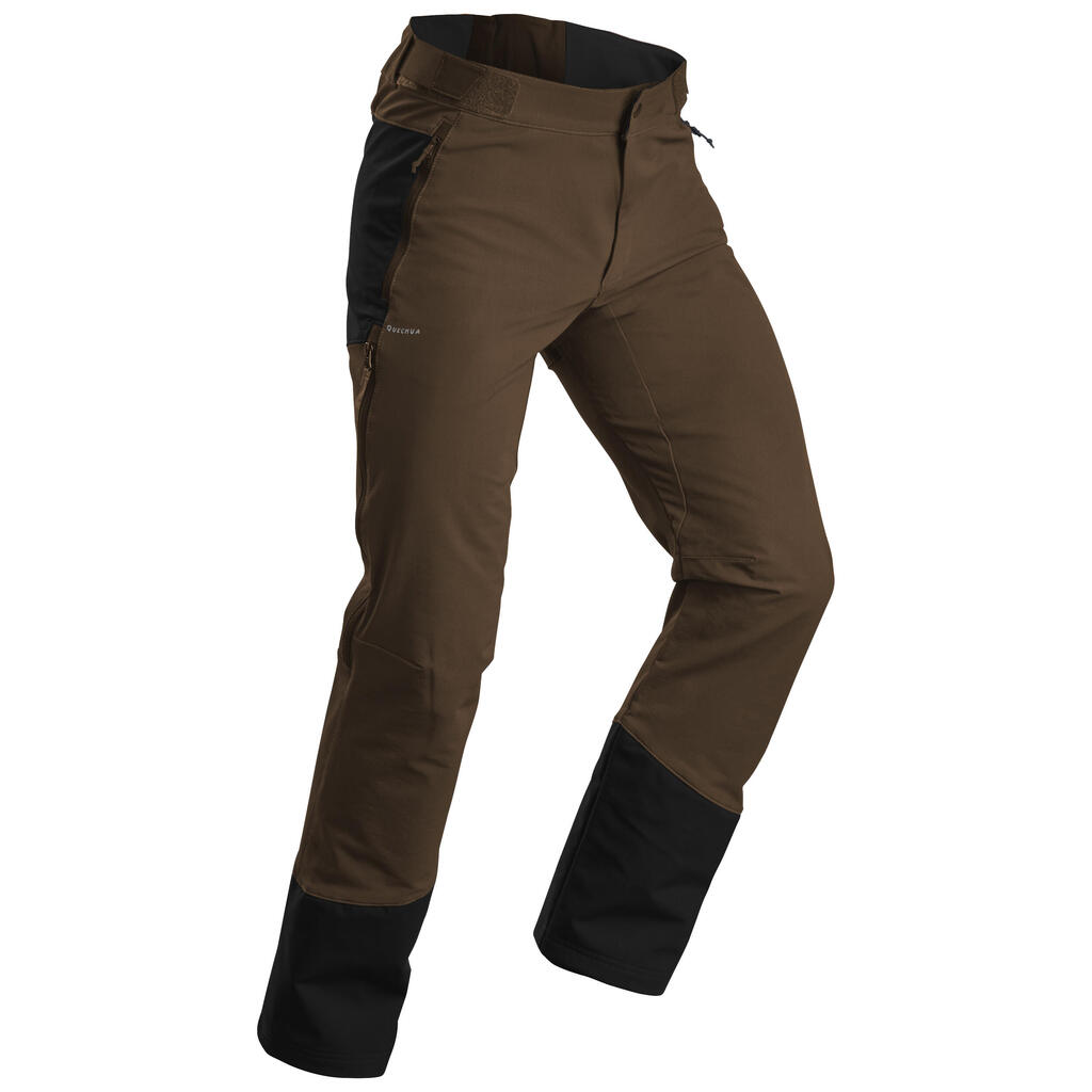 Men’s Warm Water-repellent Ventilated Hiking Trousers - SH500 MOUNTAIN VENTIL  