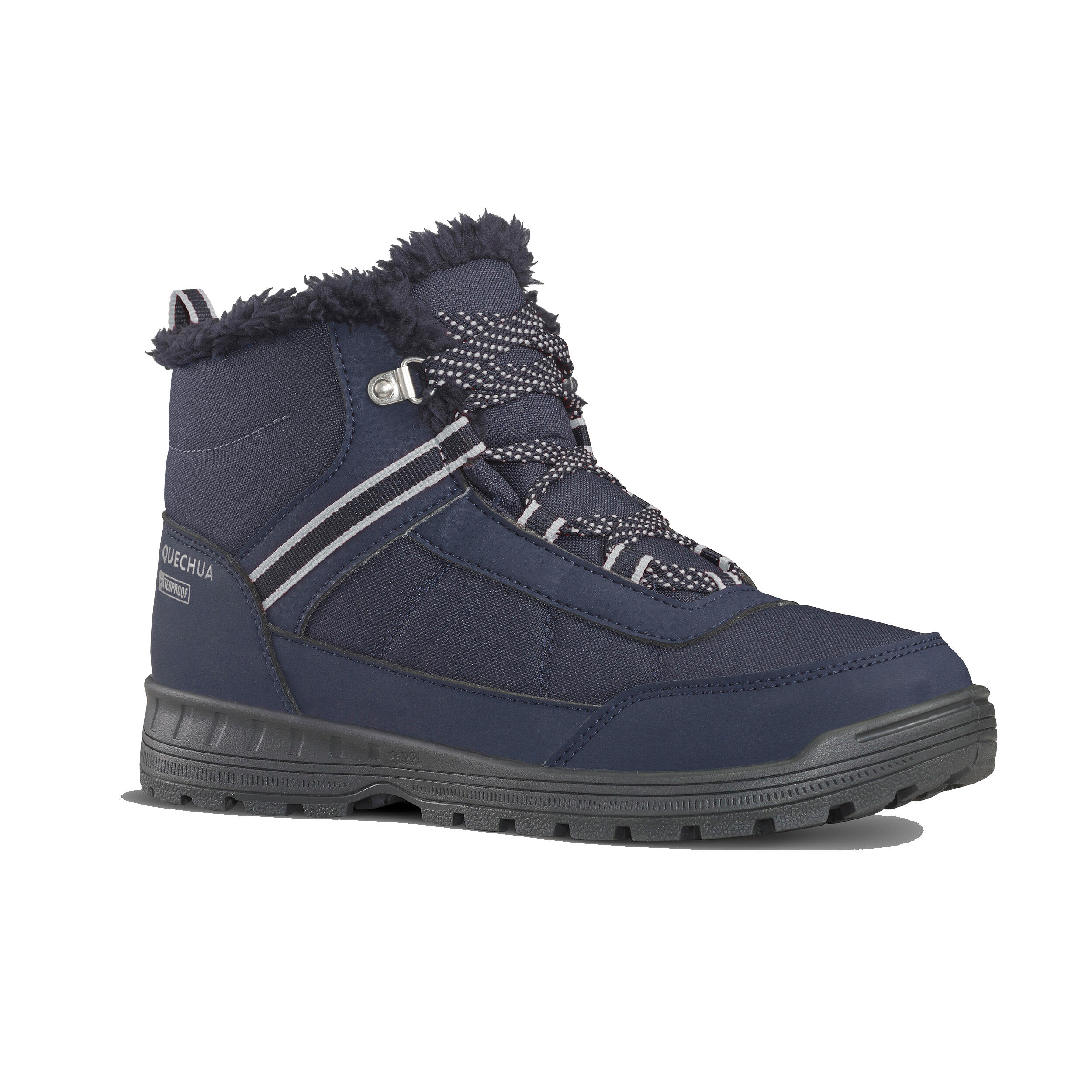 Botas de nieve y apreski impermeables con cordones Niños 35-38 Quechua SH100 7/11