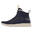 Scarpe calde da montagna donna SH100 MID impermeabili blu