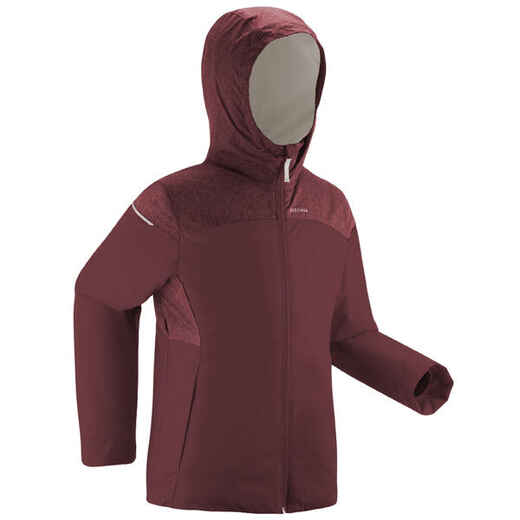 
      CHILDREN’S WARM AND WATERPROOF HIKING JACKET - SH100 -3°C AGE 7-15 
  