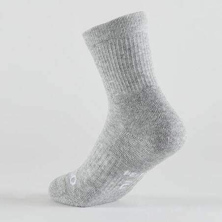 Шкарпетки дитячі RS 300 високі 4 пари сірі/зелені/з візерунком