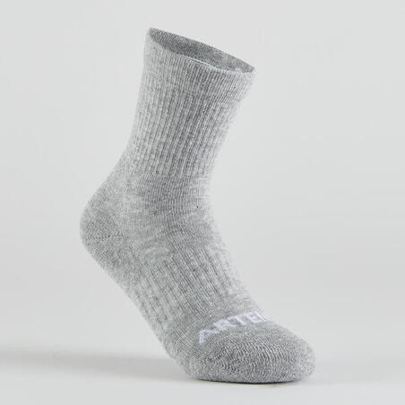 Шкарпетки дитячі RS 300 високі 4 пари сірі/зелені/з візерунком