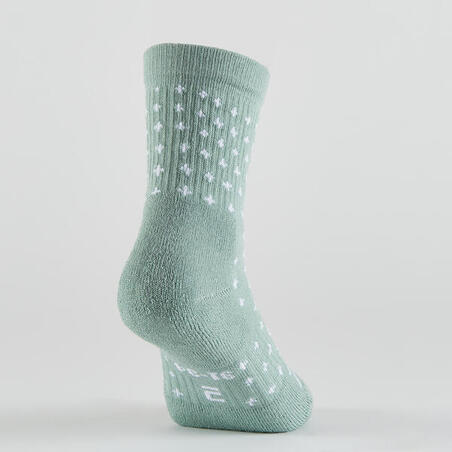 Шкарпетки дитячі RS 300 високі 4 пари сірі/зелені/з візерунком