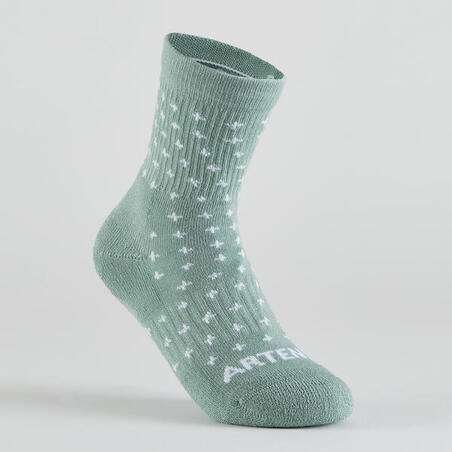 Шкарпетки дитячі RS 300 високі 4 пари сірі/зелені/з візерунком