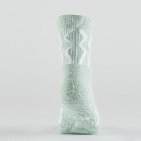 Шкарпетки дитячі RS 300 високі 4 пари сірі/зелені/з візерунком