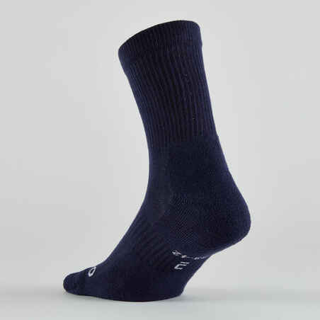 High Tennis Socks 4-Pack RS 300 - Navy Blue