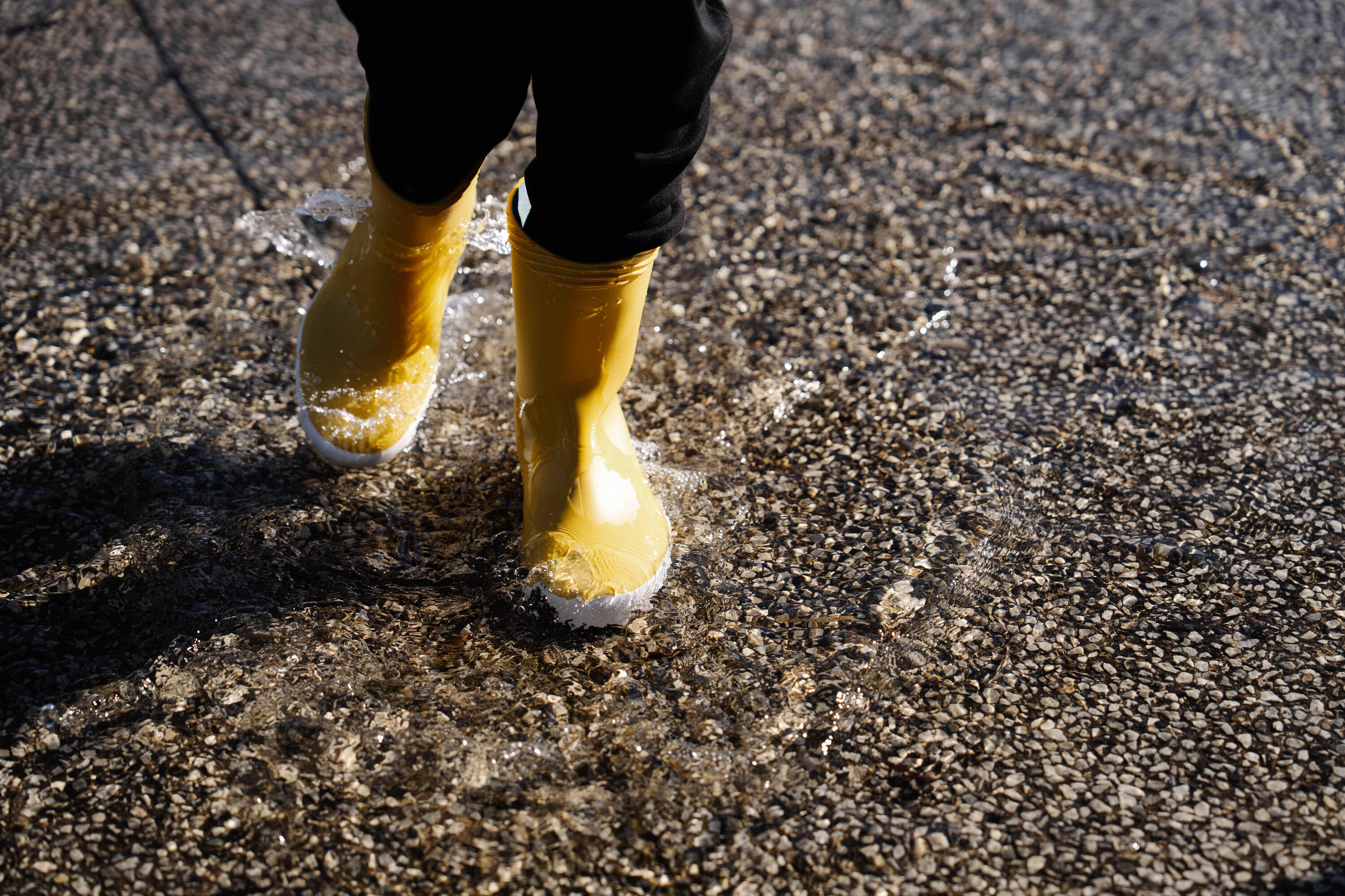 Gummistiefel Regenstiefel Kinder 100 gelb 13/15