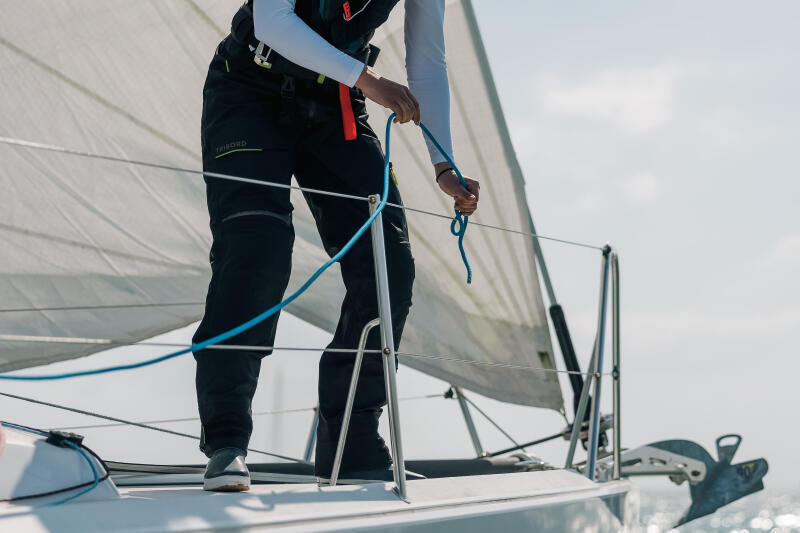 Koszulka UV żeglarska damska Tribord Sailing 500 długi rękaw