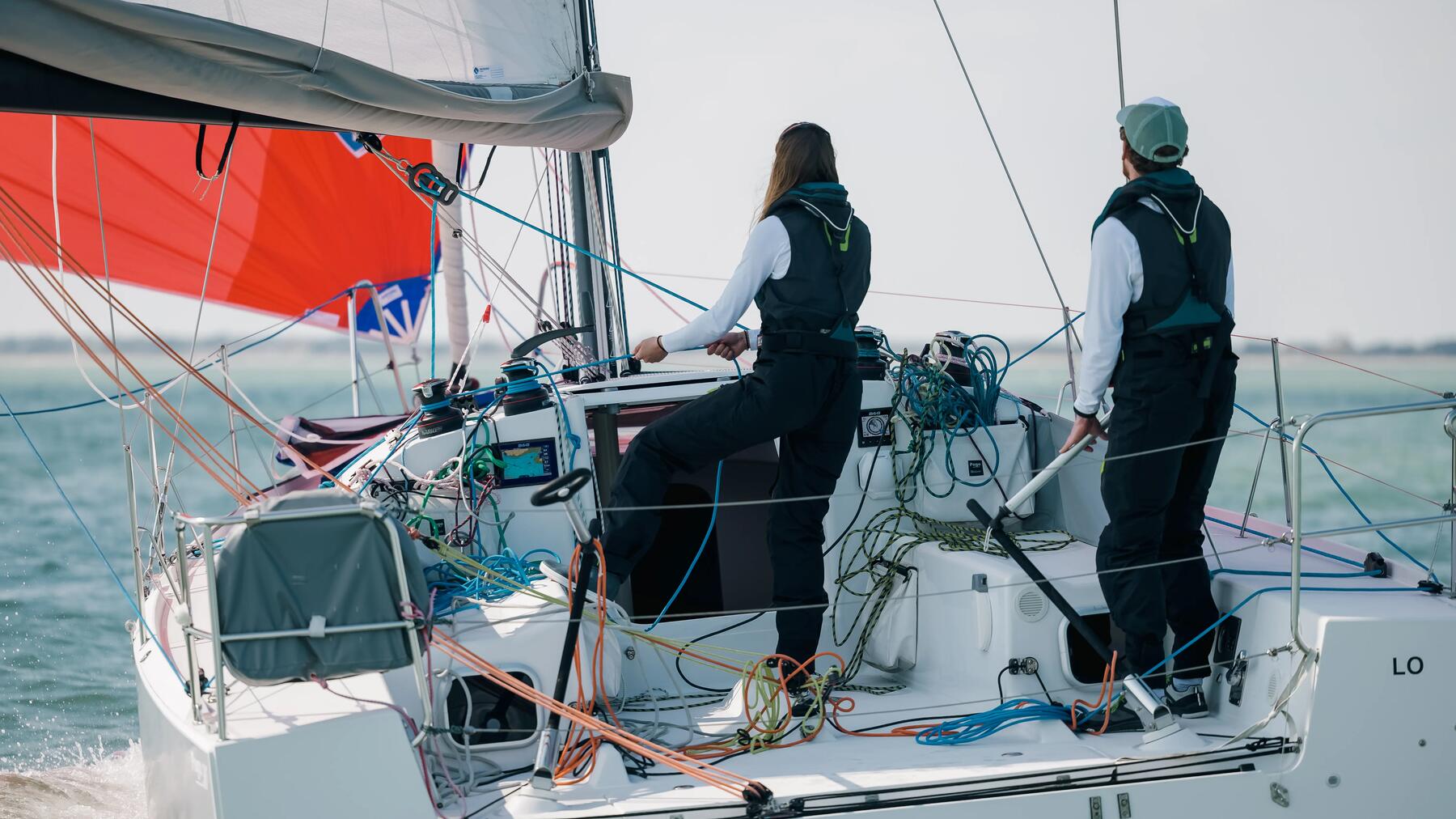 segeln gegen wind