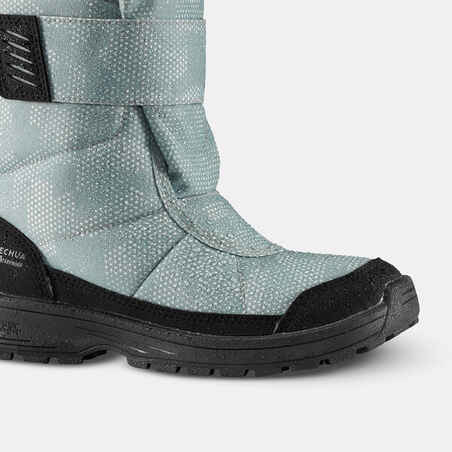 Vaikiški šilti neperšlampami sniego žygių batai „SH100 Velcro“, 23,5–38,5 dydžio