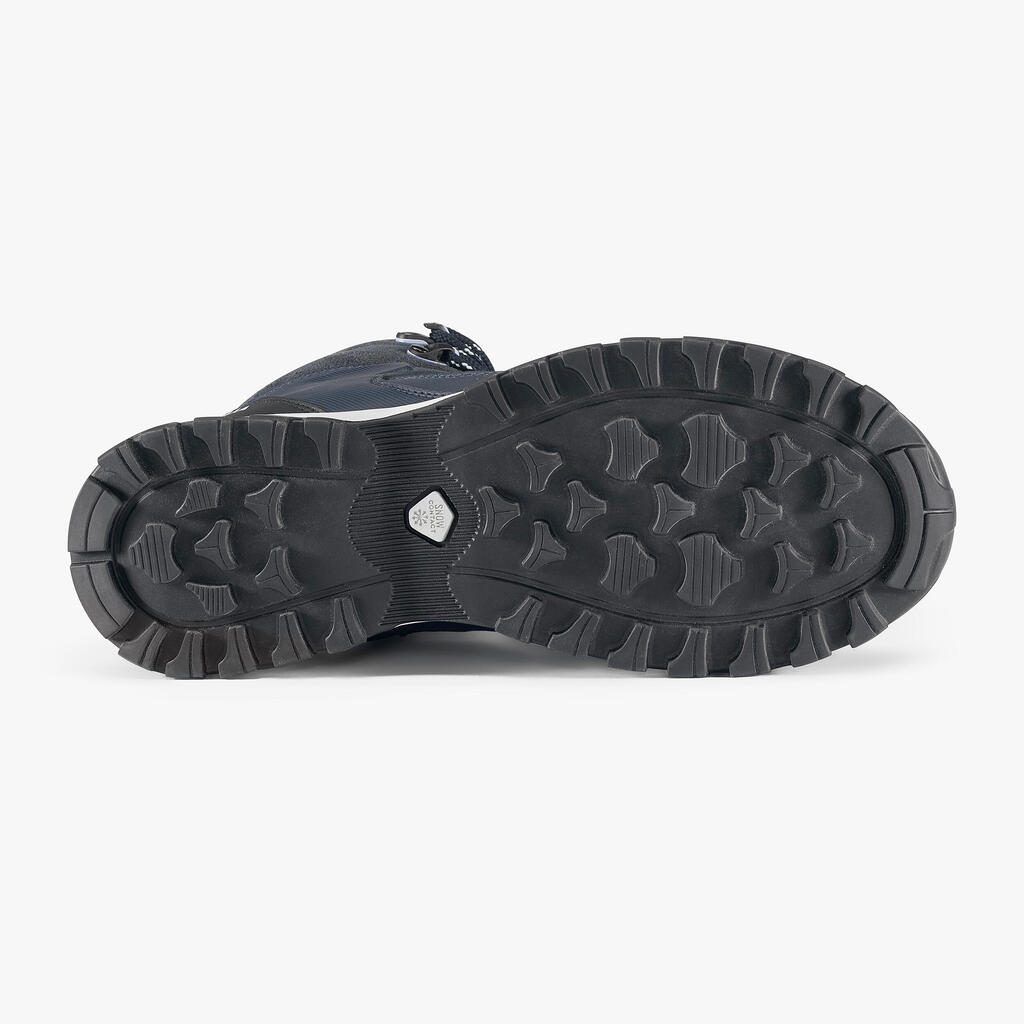 Sieviešu silti un ūdensnecaurlaidīgi pārgājienu apavi “SH500 Mountain Mid”