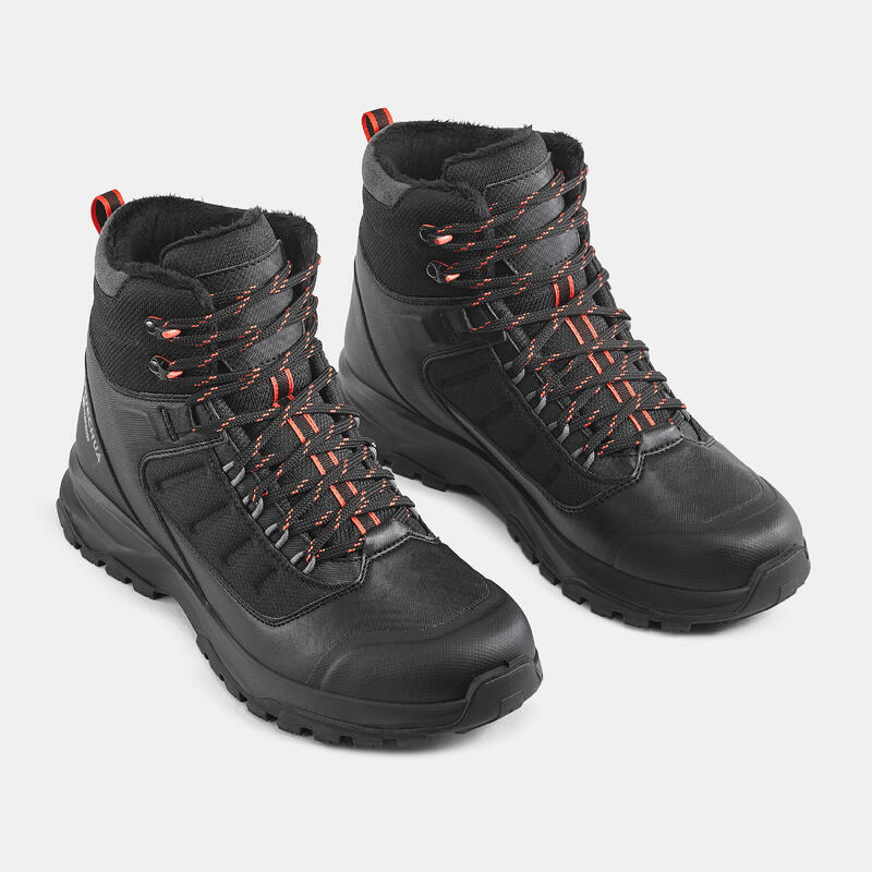Chaussures chaudes et imperméables de randonnée - SH500 mountain MID - Homme