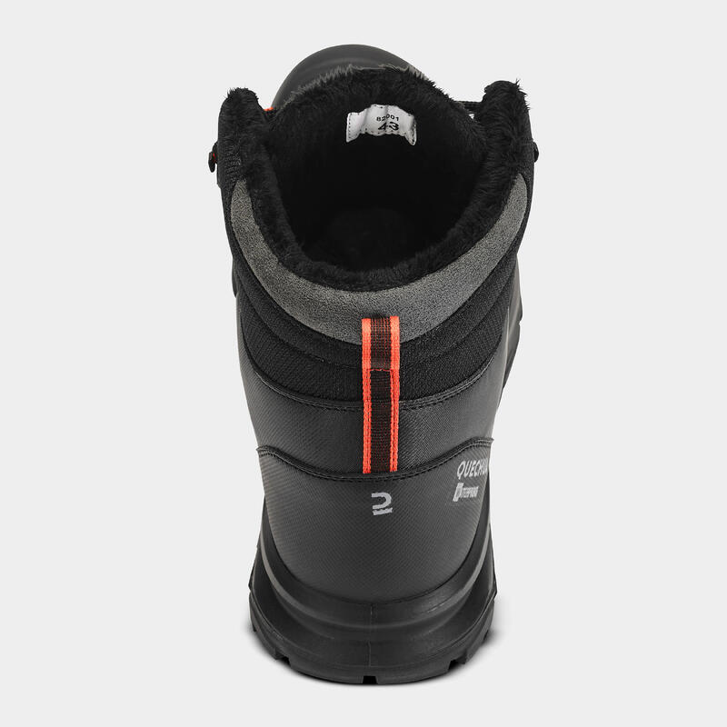 Erkek Outdoor Kar Botu - Su Geçirmez - Siyah - MH500 Mid