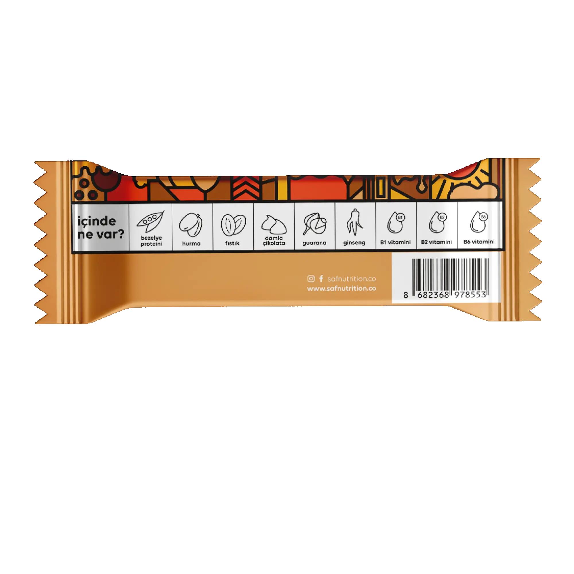 Saf Chocolate Chip Energy Bar 2/2